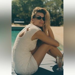 Sexy white Sabina Musayev dress, NWT